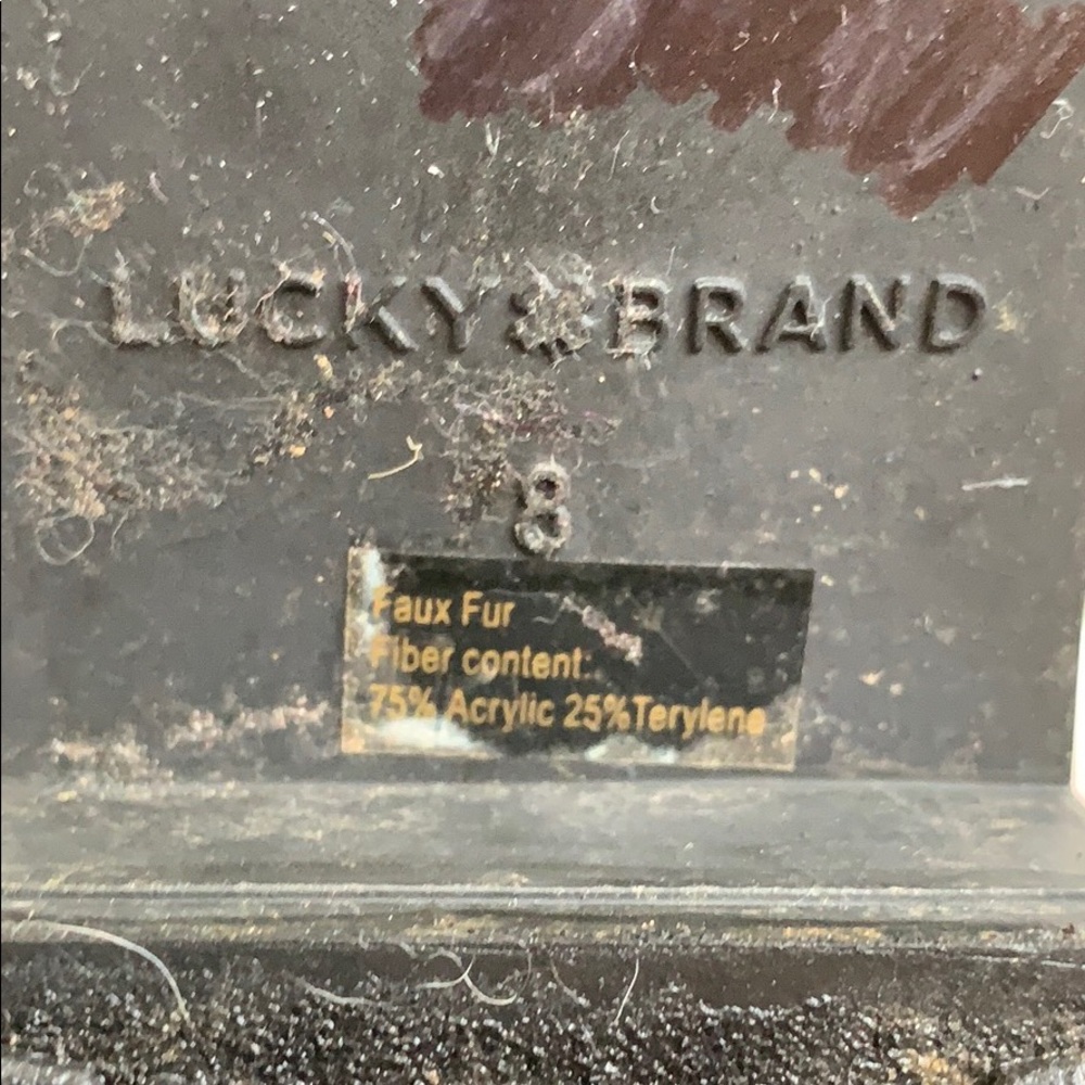 Lucky Brand Rebeka Black Ankle Rain Boots - Picture 8 of 8